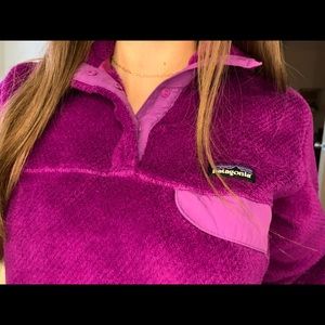 PATAGONIA FLEECE PULLOVER SWEATER RE-TOOL SNAP